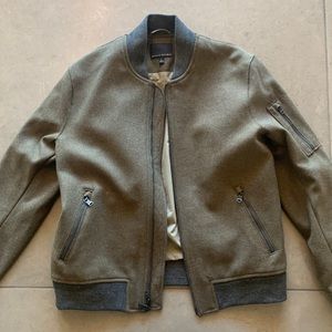 Banana republic mens wool sweater jacket